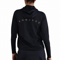 Sudadera Endless Breath Line Negro