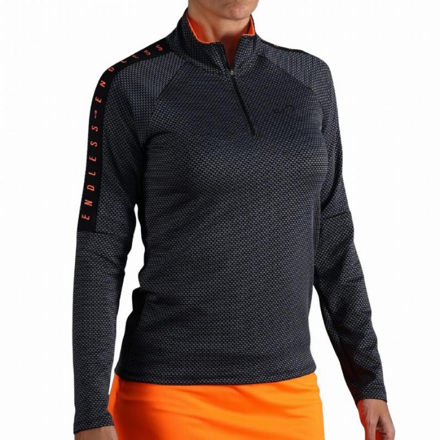 Sudadera Endless Kirsch II Titanium Naranja