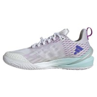 Adidas Adizero Cybersonic Bianco Blu Aqua Scarpe da ginnastica donna