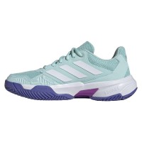 Sapatilhas Adidas CourtJam Control 3 Aqua White Mulher