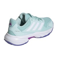 Sapatilhas Adidas CourtJam Control 3 Aqua White Mulher