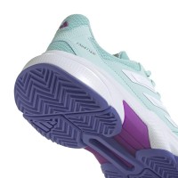 Sapatilhas Adidas CourtJam Control 3 Aqua White Mulher