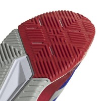 Zapatillas Adidas Courtquick Padel Azul Plata Rojo