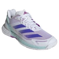 Sapatilhas Adidas Defiant Speed 2 White Blue Aqua Feminino