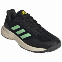 Zapatillas Adidas Game Court Negro Verde