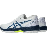 Sapatilhas Asics Gel Game 9 Clay Branco Azul Mako