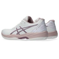 Scarpe da ginnastica Asics Gel Game 9 Bianco Malva Donna - TERRA BATTUTA