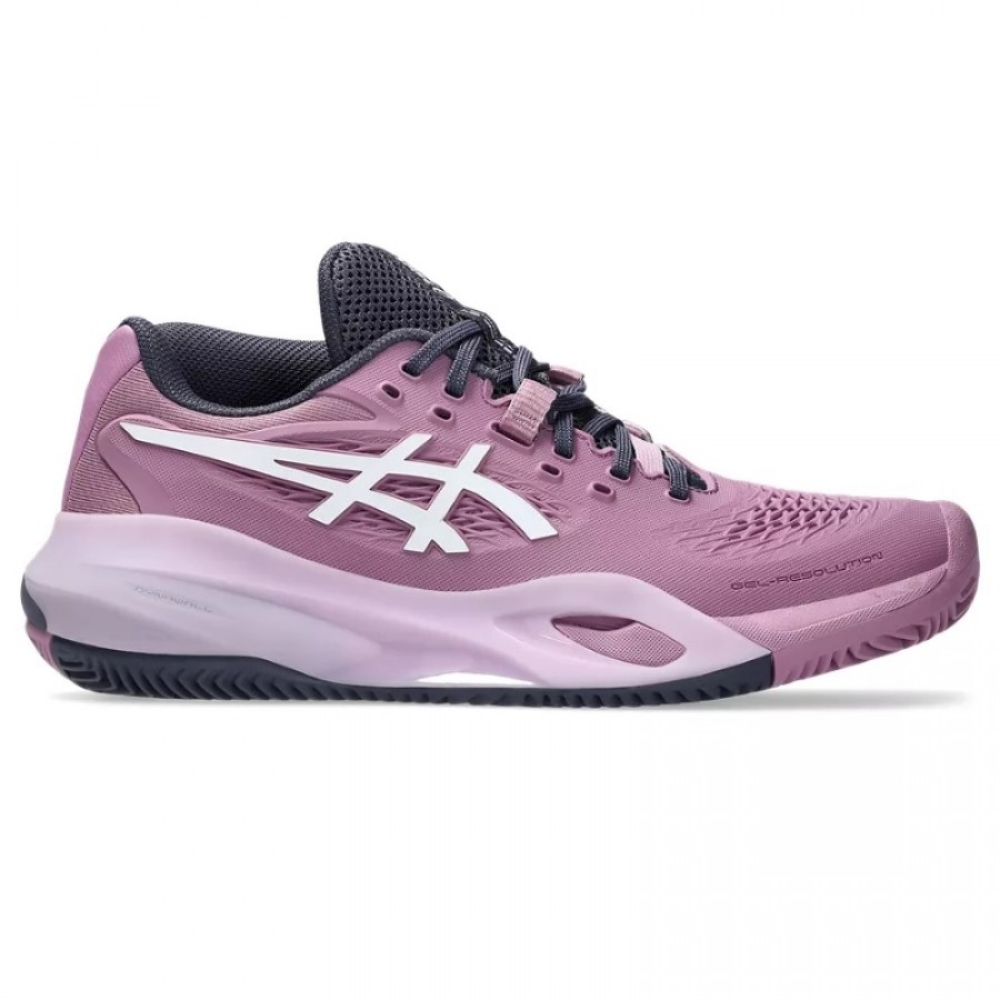 Tenis Asics Gel Resolution X Clay Ube Branco Feminino