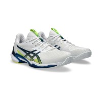 Sneakers Asics Solution Speed FF 3 Bianco Blu Mako - TERRA BATTUTA