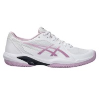 Zapatillas Asics Solution Swift FF 2 Clay Blanco Rosa Ube Mujer