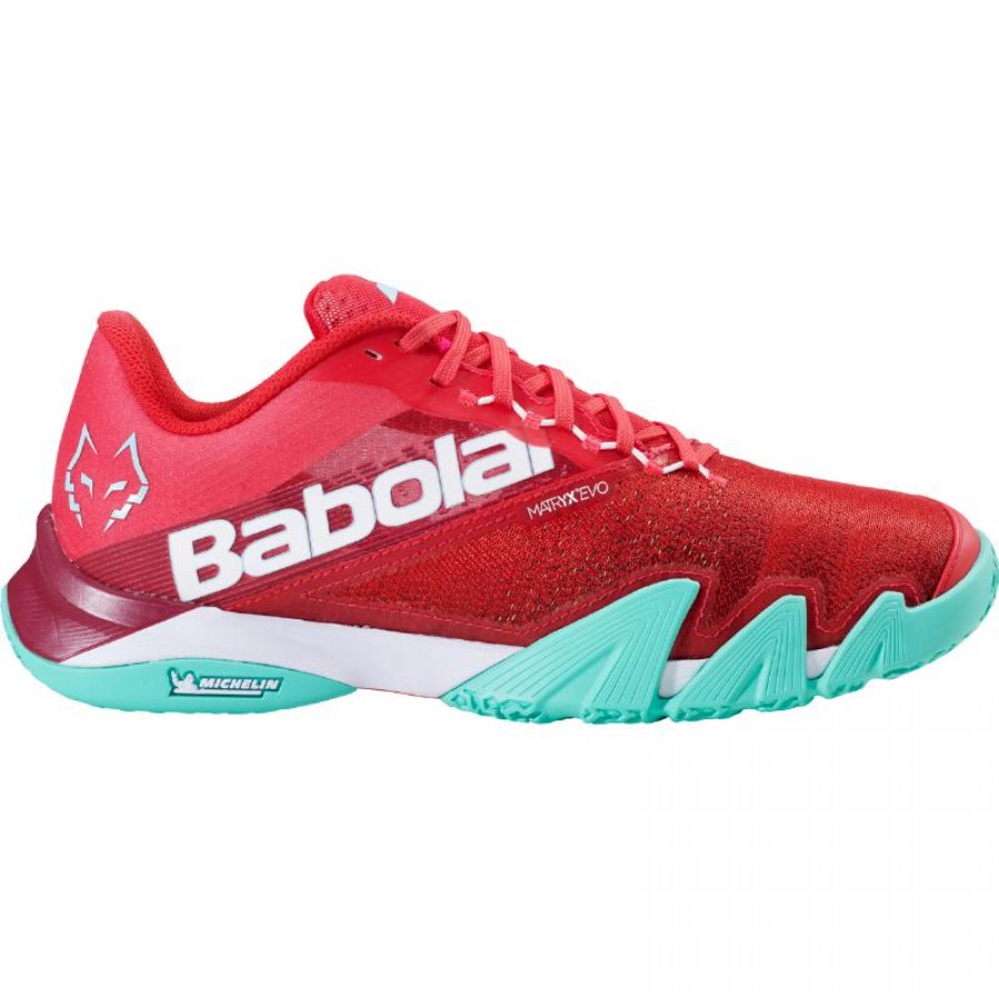 Babolat Juan Lebron Jet Premura 2 Tenis Vermelho Verde