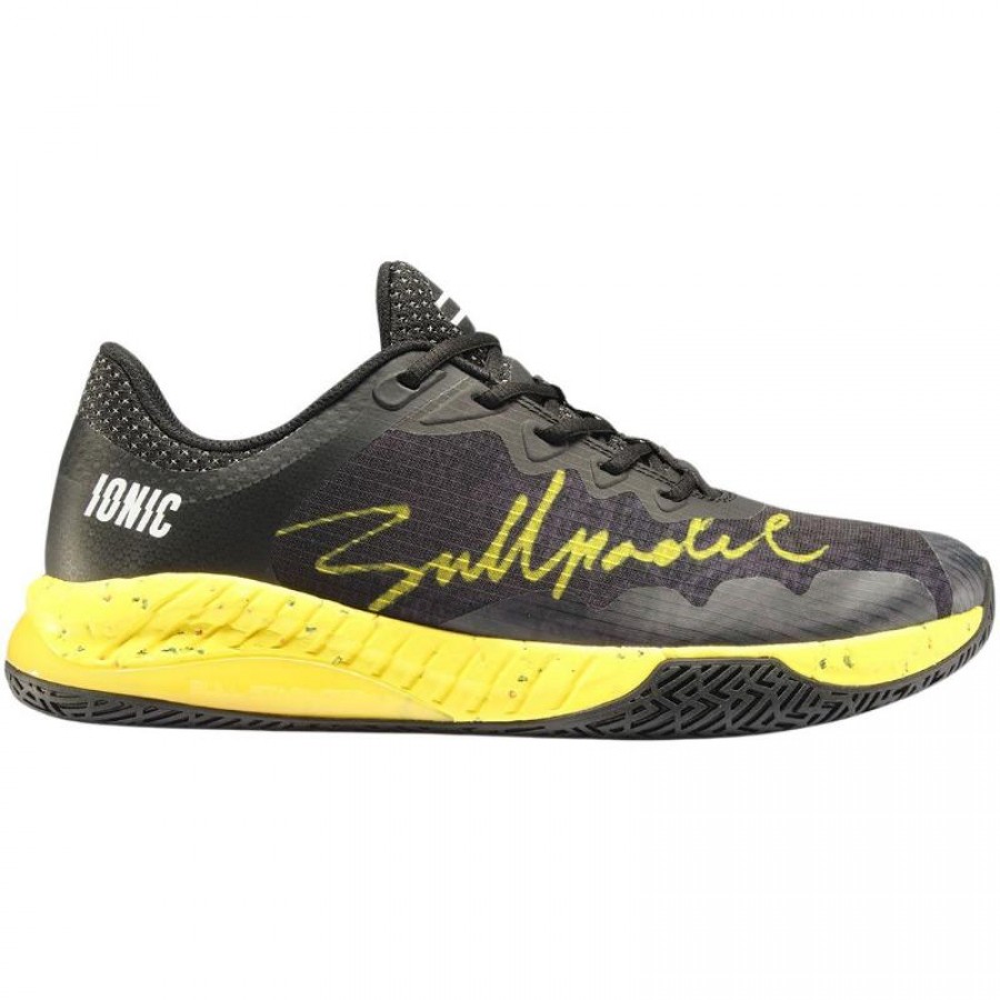 Bullpadel Ionic 24I Nero Giallo Scarpe da ginnastica