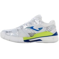 Joma Slam 2402 branco amarelo fluor sapatos reais