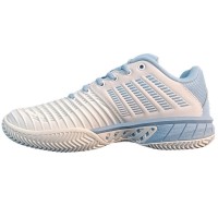 Tenis Feminino Kswiss Express Light 3 HB Clay Branco Azul Verde