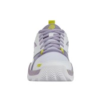 Sapatos femininos Kswiss Speedex Padel branco roxo