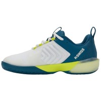 Tenis Kswiss Ultrashot 3 Flautor Amarelo Azul Branco