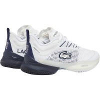 Baskets Femme Lacoste AG-LT23 Ultra White Bleu Marine