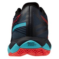 Zapatillas Mizuno Wave Enforce Tour 2 Padel Negro Azul Rojo