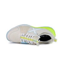 Chaussures Munich Oxygen 48 Beige Jaune Bleu Fluor