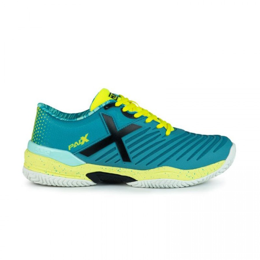 Chaussures Munich Padx 43 Bleu Jaune Fluor