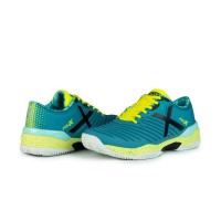 Scarpe Munich Padx 43 Blu Giallo Fluo