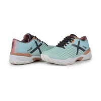 Zapatillas Munich Padx 47 Padel Azul Turquesa Mujer