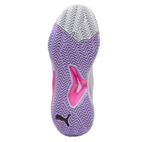 Puma Nova Court Prata Branco Violeta Tenis Feminino