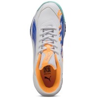 Puma Nova Smash Blanc Bleu Orange Baskets