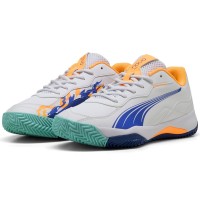 Puma Nova Smash Blanc Bleu Orange Baskets