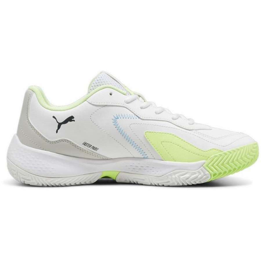 Puma Nova Smash Bianco Blu Verde Scarpe da ginnastica